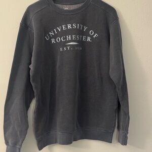 University of Rochester Charcoal Crewneck Sweater